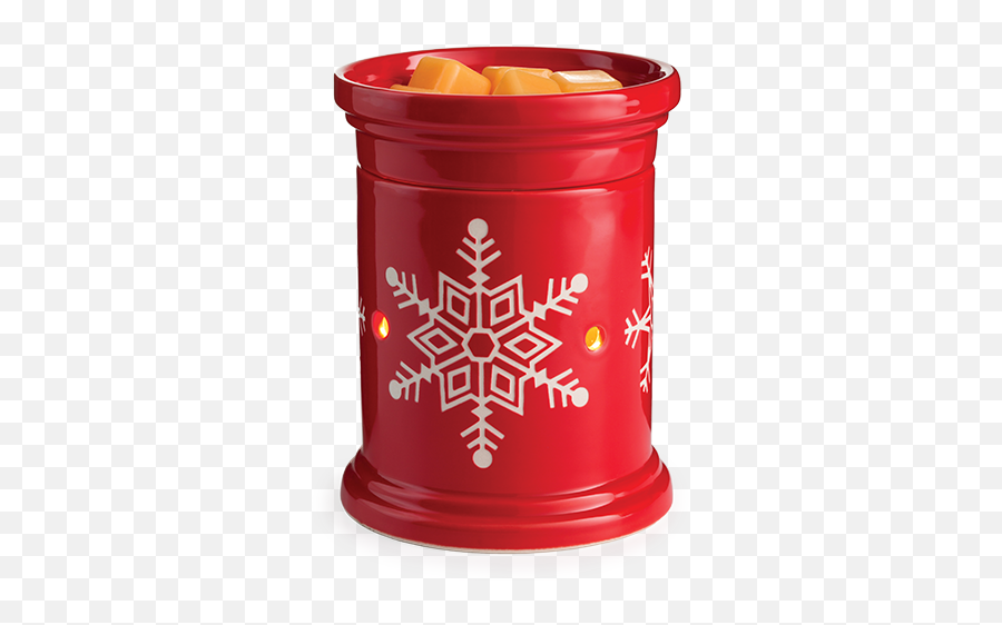 Snowflake Winter Holiday Illumination Fragrance Warmer By Candle Warmers Etc - Walmartcom Lid Emoji,Custom Snowflake Emojis