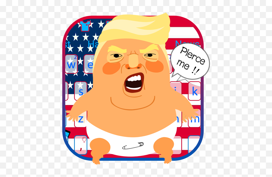 Gross Baby Trump Keyboard - Happy Emoji,Gross Emojis