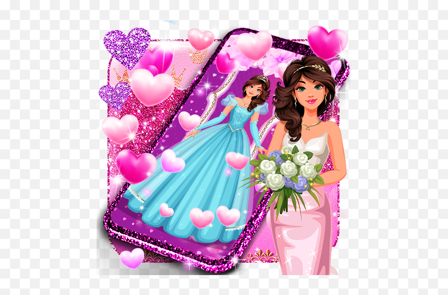 Doll Princess Live Wallpaper - Apps On Google Play For Party Emoji,Emoji Wallpaper For Bedroom