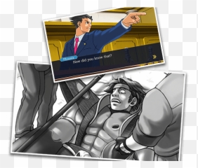 Capcom Phoenix Wright Ace Attorney Trilogy Official Website - Fictional Character Emoji,Phoenix Wright Text Emoticons