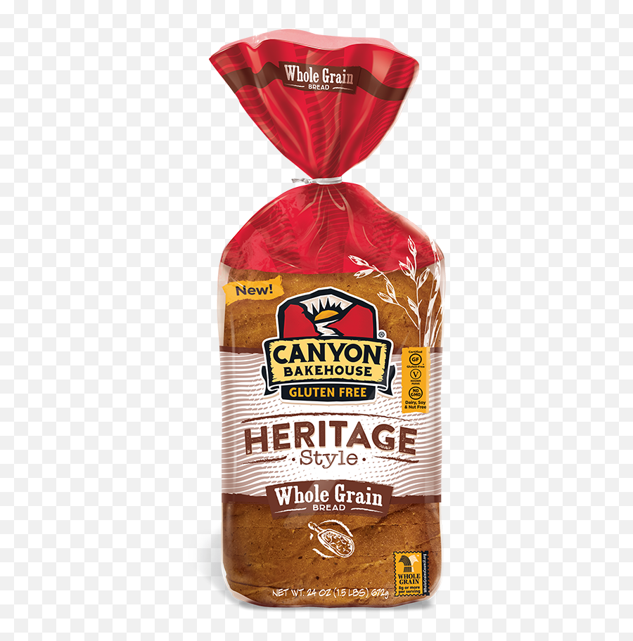 Canyon Bakehouse Heritage Style Whole - Canyon Bread Gluten Free Emoji,Grain Bread Pasta Emojis