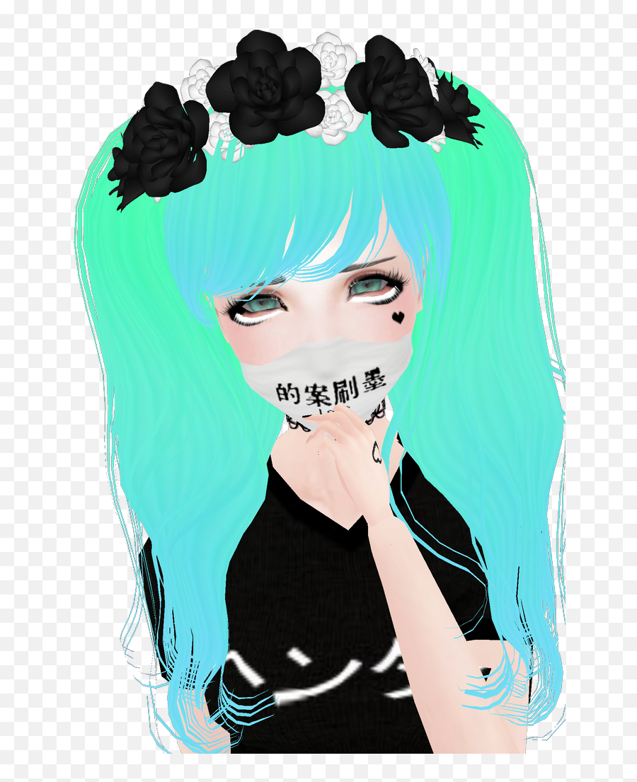 Captured Inside Imvu Imvu Avatar Sims 4 Cc - Girly Emoji,Modthesims Picture Emotions Things