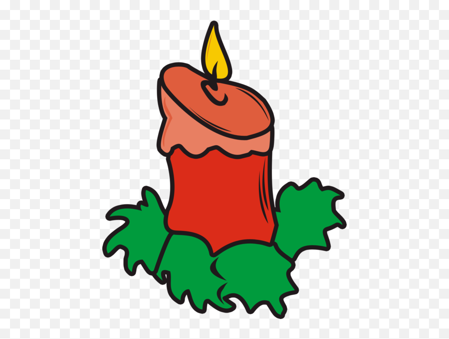 Christmas Candles - Disegni Di Natale Colorati Emoji,Christmas Candle Emojis