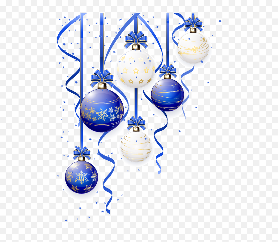 Christmas Tree Ornaments Sticker Challenge On Picsart - Transparent Blue Christmas Png Emoji,Emoji Christmas Ornaments
