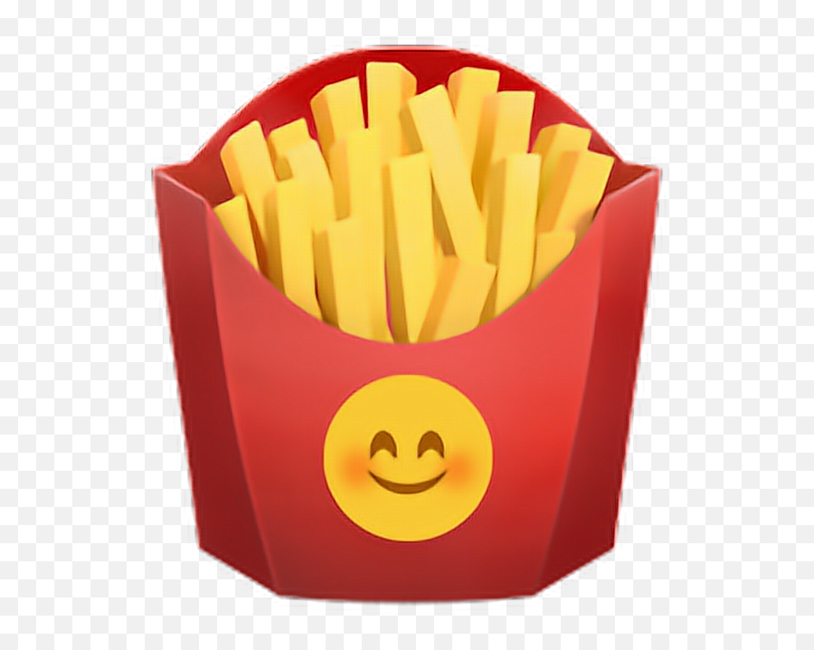 Chips Emoji Emoticon Iphone Sticker - Iphone French Fries Emoji,Chips Emoji
