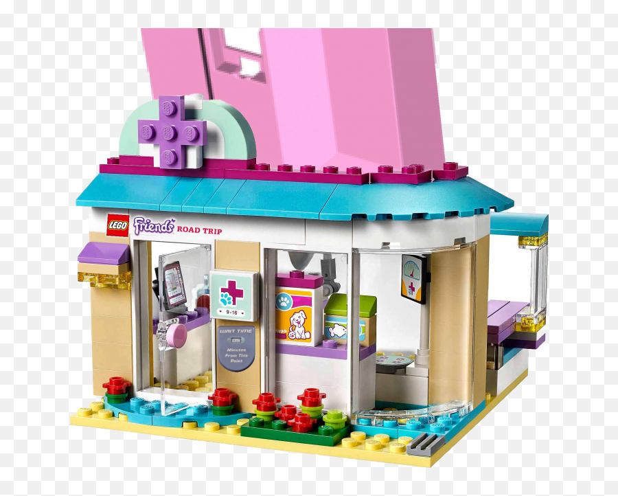 Unofficial Walt Disney - Lego Com Friends Vet Hospital Emoji,Lego Sets Your Emotions Area Giving Hand With You