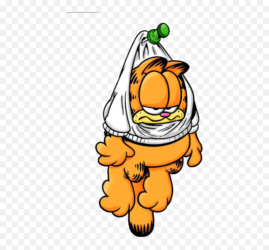 Garfield Cartoon Garfield Pictures - Hanging Garfield Emoji,Emoticons 