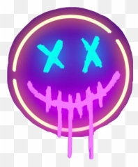 Rave Neon Smile Party Sticker By Danialesoteldo Emoji,Rave Emoji