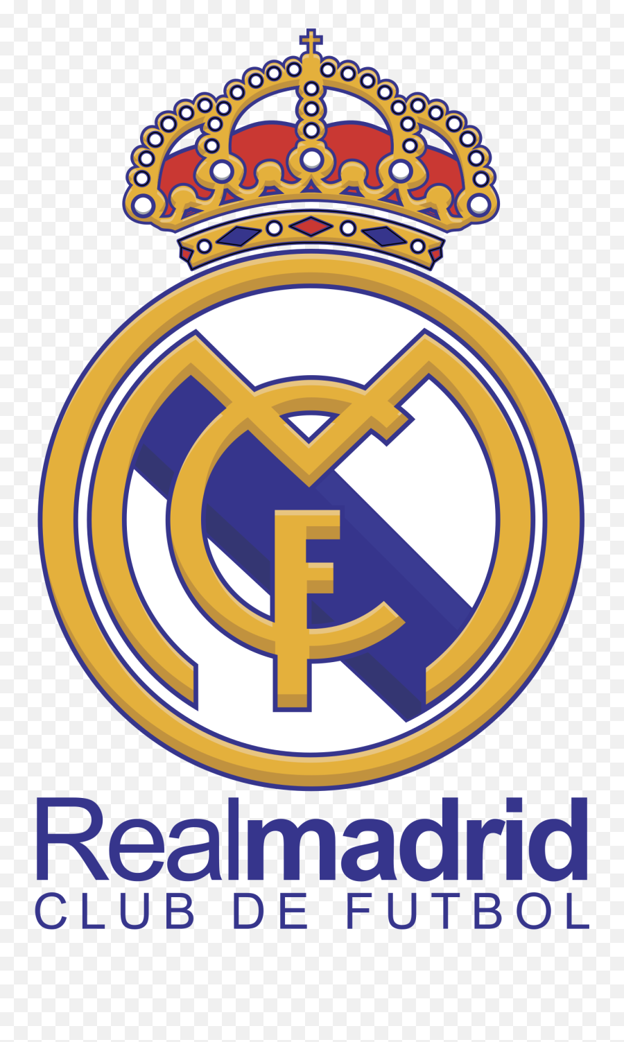 Real Madrid Club De Futbol Png Logo - Club Real Madrid Logo Emoji,Real Madrid Flag Emoji