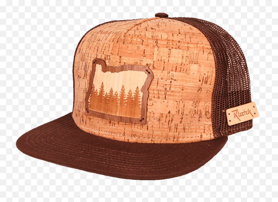 State Treeline Inlay Trucker Cap - For Baseball Emoji,No Cap Emoji