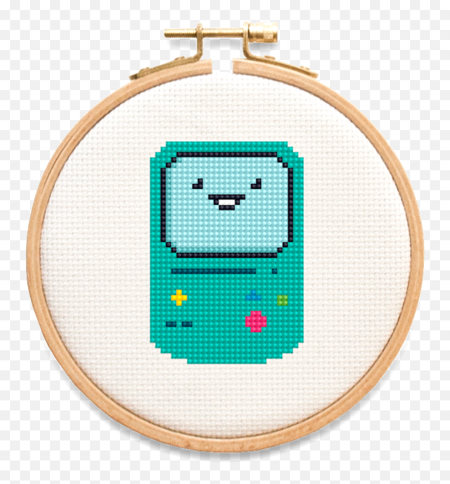 Jake Cross Stitch Design - Stitchering Lockstitch Emoji,Bmo Emoticon