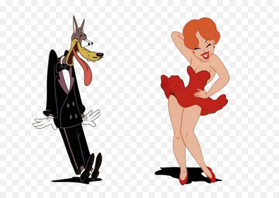 Dernière Gif Loup Amoureux Tex Avery - Abdofolio Loup Tex Avery Dessin Emoji,Deus Vult Discord Custom Emojis