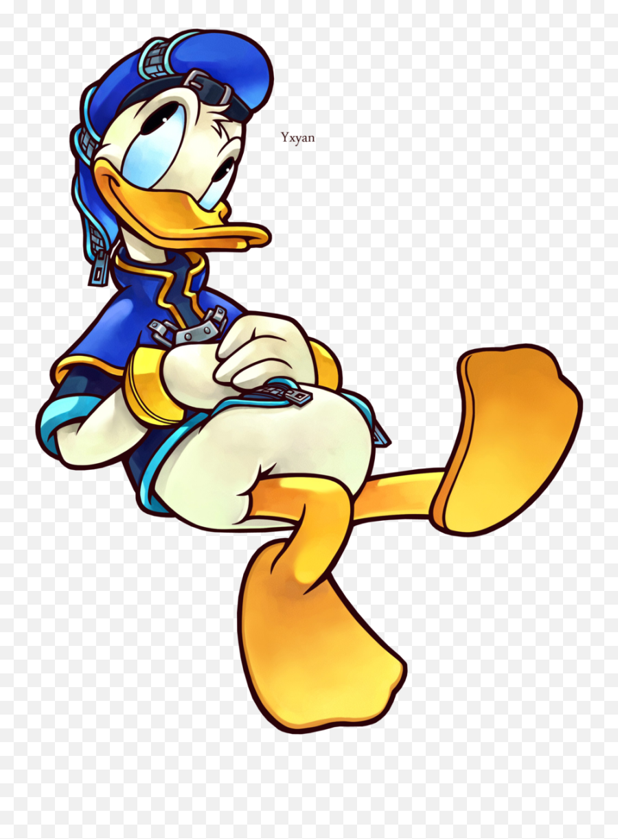 Female Donald Duck Png Transparent Background Hd - Donald Kingdom Hearts Cartoon Emoji,Donald Duck Emoji Download