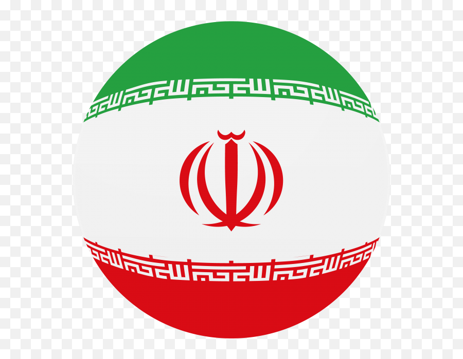 Iran Round Flag Png Transparent Icon - Iran Flag Png Round Emoji,??flag For Tajekstan Emoji