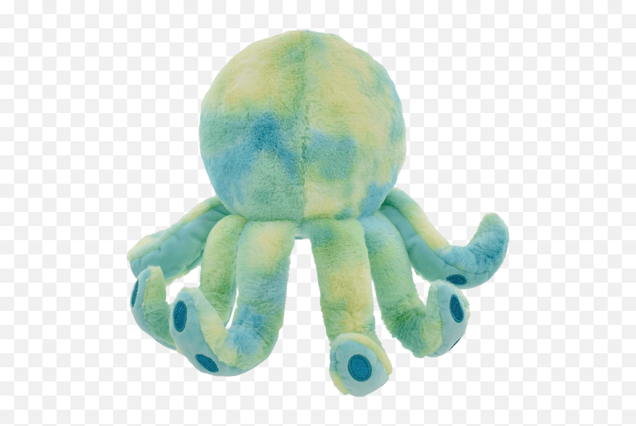 Octopus Furry Plush - Soft Emoji,Plushi Miniz Emojis