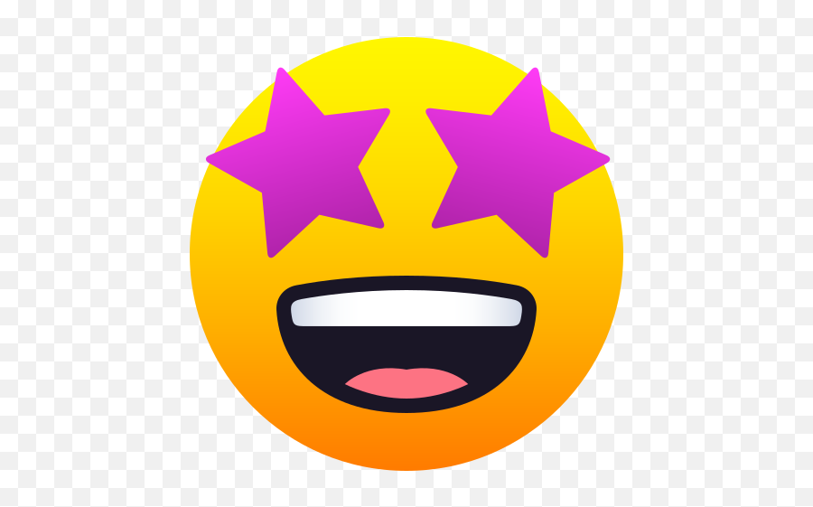 Emoji Smiling Face With Star Eyes Wprock - Emoji Ojos De Estrella,Rolling Eyes Emoji