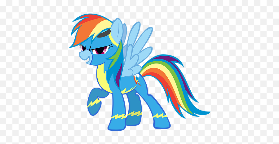 Week One - Rainbow Dash Wonderbolt Emoji,Walk Cycles Emotion