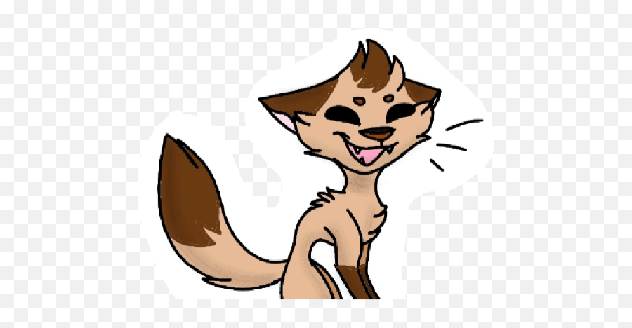 The Crazy Maned Wolf - Fictional Character Emoji,Warrior Cats Emojis