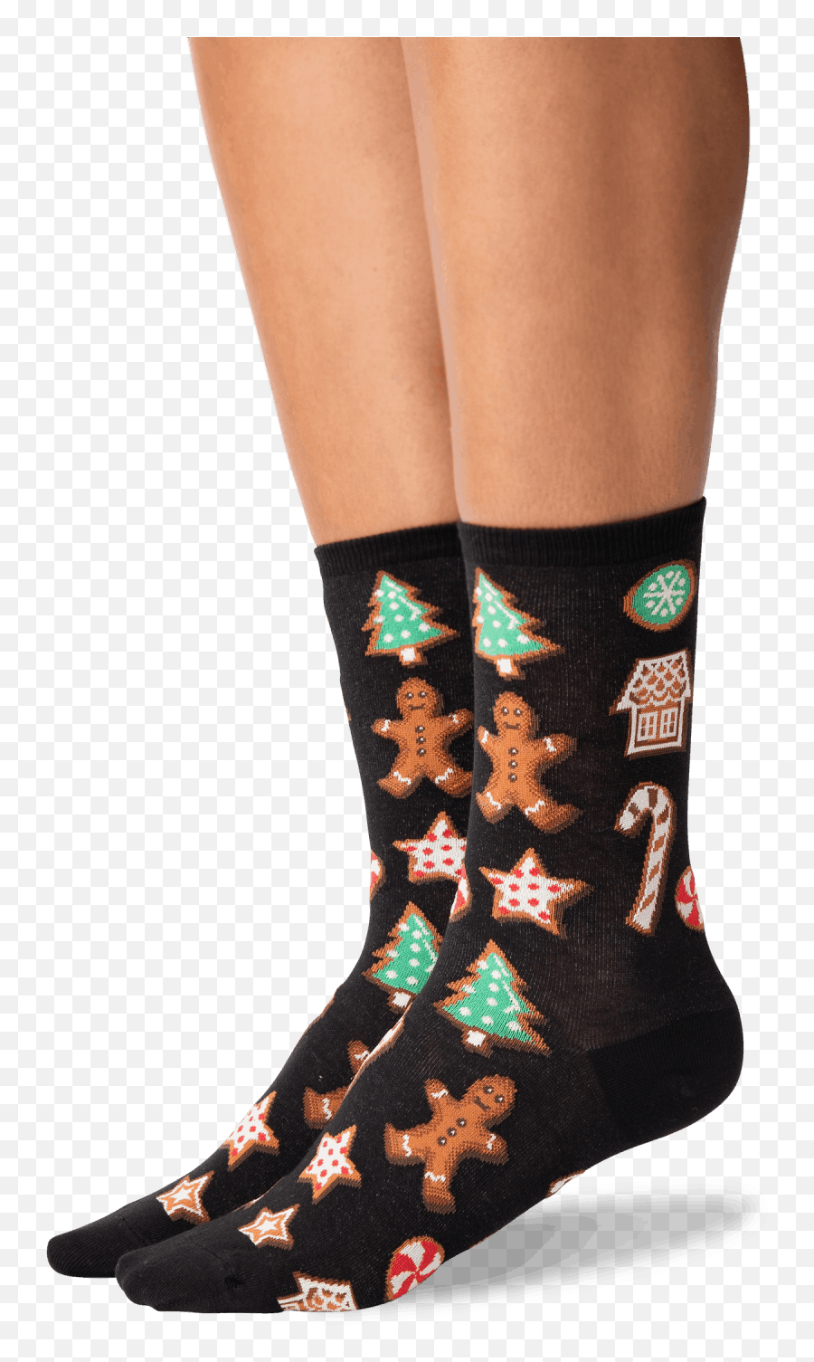 Womens Christmas Cookies Crew Socks Emoji,Bigfoot Emoji Free