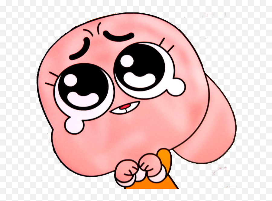 Download Cuteanaisemoticons - Gumball Anais Png Image With Emoji,Kawaii Emoticons Png