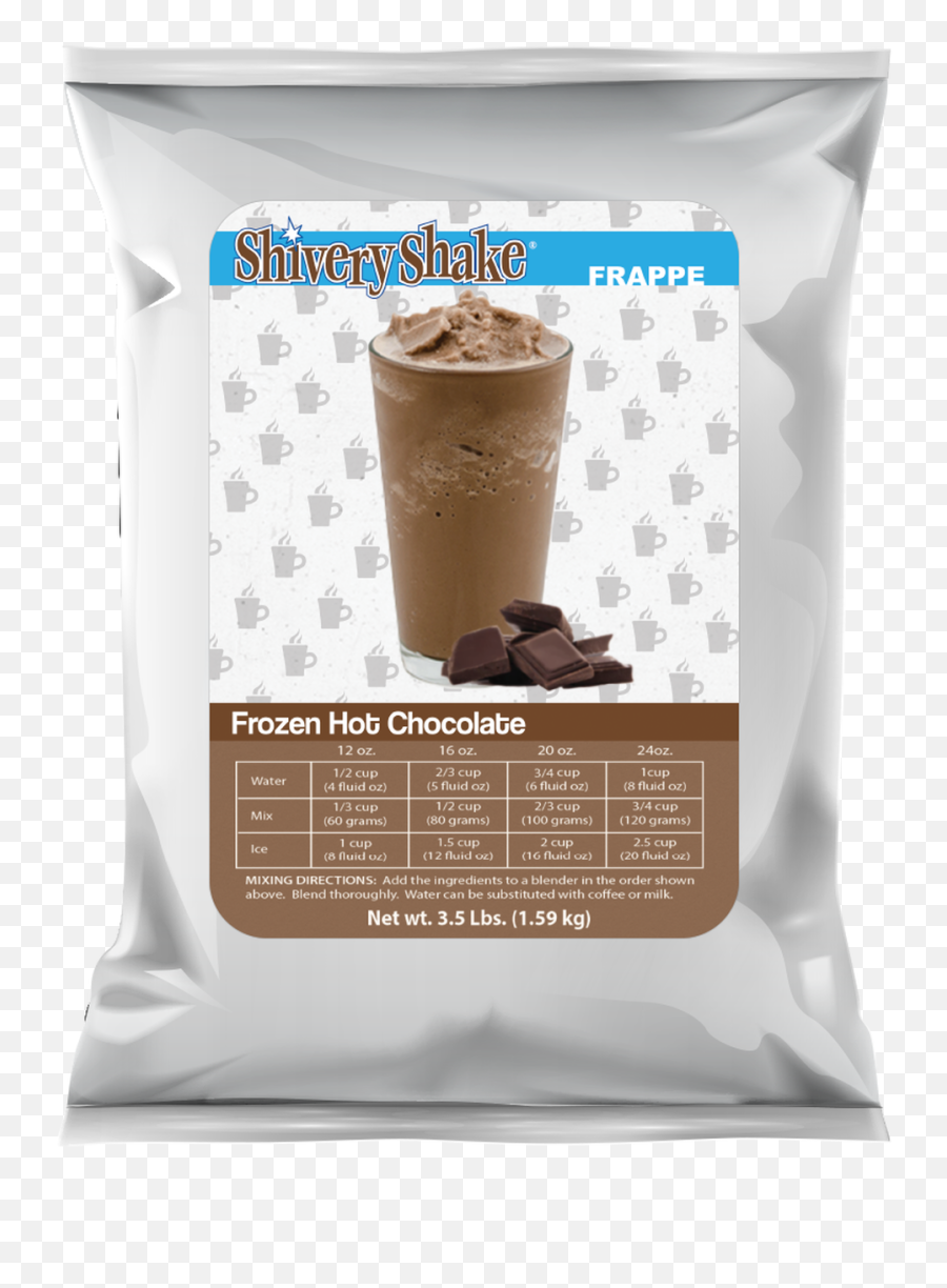 Frozen Hot Chocolate Mix 35 Lb Bag Emoji,Hot Chocolatte Emoticon