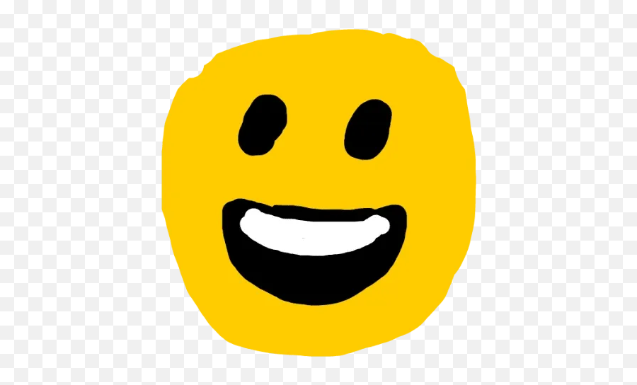 Stickers Set For Telegram - Wide Grin Emoji,Emoji 35 Stickers Set For Telegram - Wide Grin Emoji,Emoji 35
