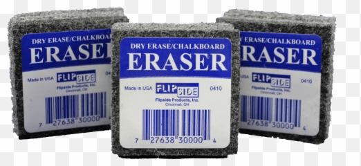 Flipside Flp32000 Dry Erasechalkboard Eraser 24 Pack Emoji,Emoticon Body Erasers