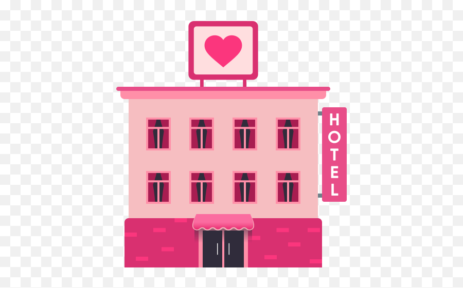 Emoji Hotel De Lamour To Copy Paste - Love Hotel,L Emoji