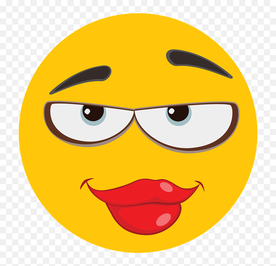 Face Emoji Emotions Lips Public Domain Image - Freeimg,Smile Mouth Emoji