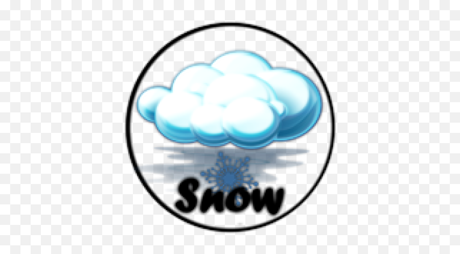 Snow - Roblox Emoji,Snow Clouds Emoji