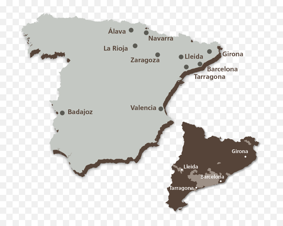 Visit Cava Wineries U2022 Penedès Tarragona Barcelona Emoji,Spain Map Emoji