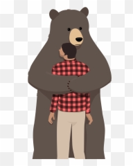 Bear Icon Png - Linus Tech Tips Bear Transparent Cartoon Bear Hug Png Emoji,Bear Hug Emoticon