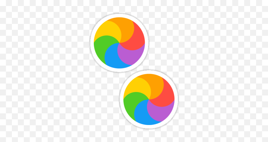 Spinning Pinwheel 2 Sticker - Spinning Sticker Emoji,Pinwheel Emoji
