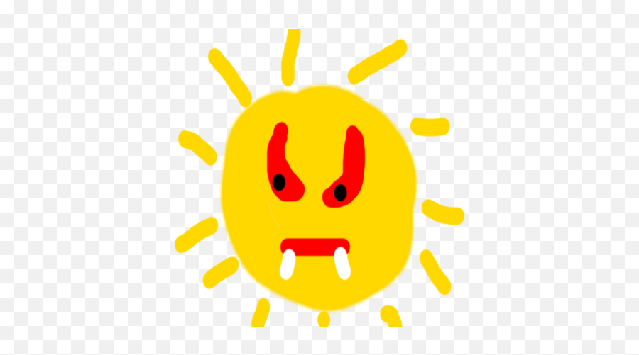 Download Transparent Sun Evil - Roblox Png Image With No Happy Emoji,Ro Emoticon