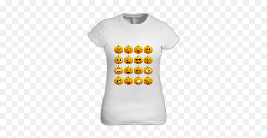 Halloween Halloween Pumpkin Emoji Women T Shirt At,Women Symbol Emoji