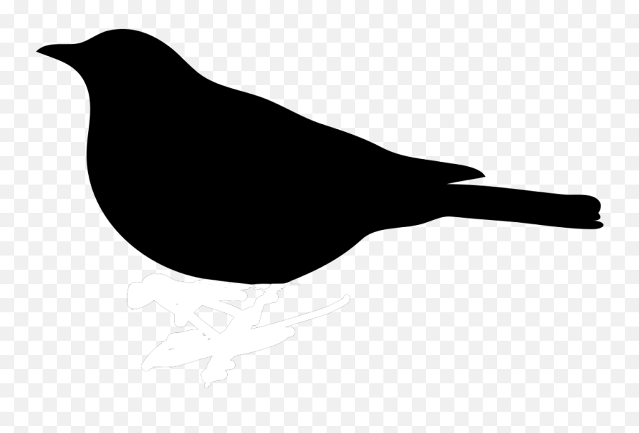 White Bird Silhouette Png - Silhoutte Bird Vector Png Emoji,Raven Bird Emoji