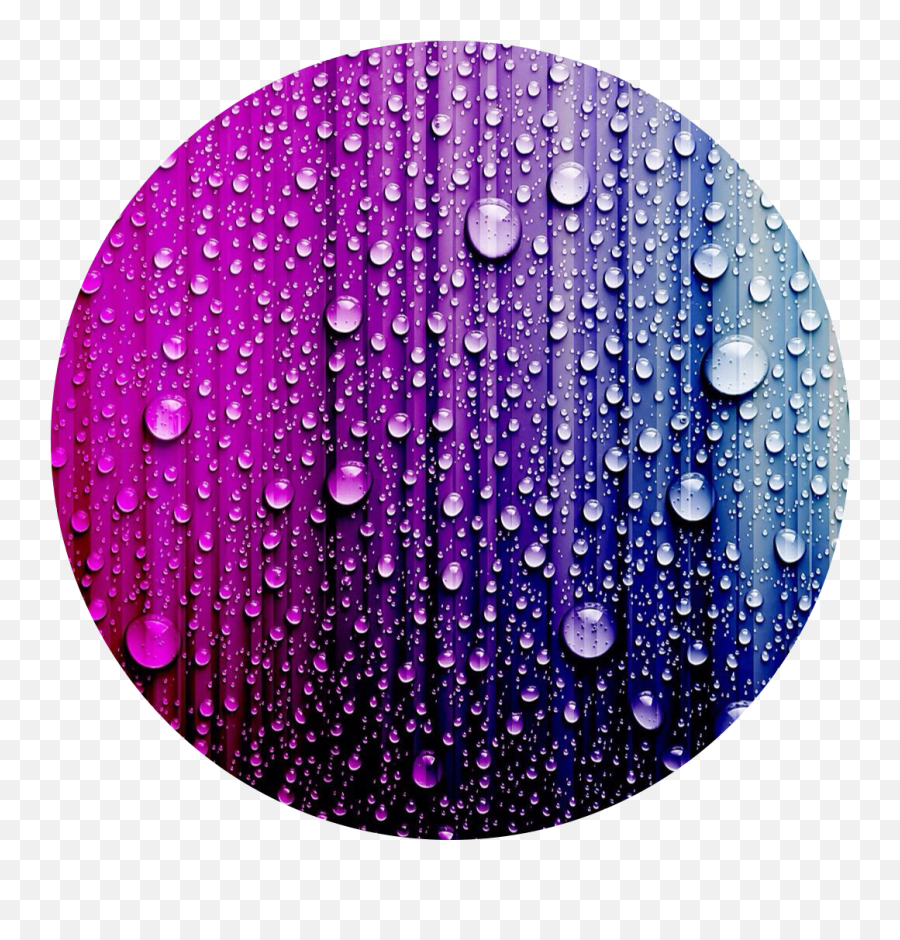 Circle Water Droplets Sticker By Thedragonrider997 - Beautiful Pictures Of Water Droplets Emoji,Water Droplets Emoji