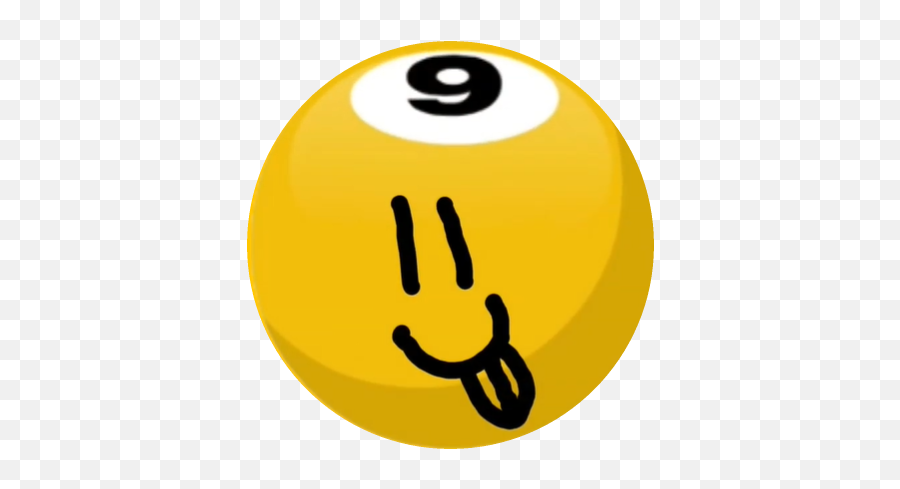 9 Ball Objects Of Objectland Wiki Fandom - Happy Emoji,Brb Emoji