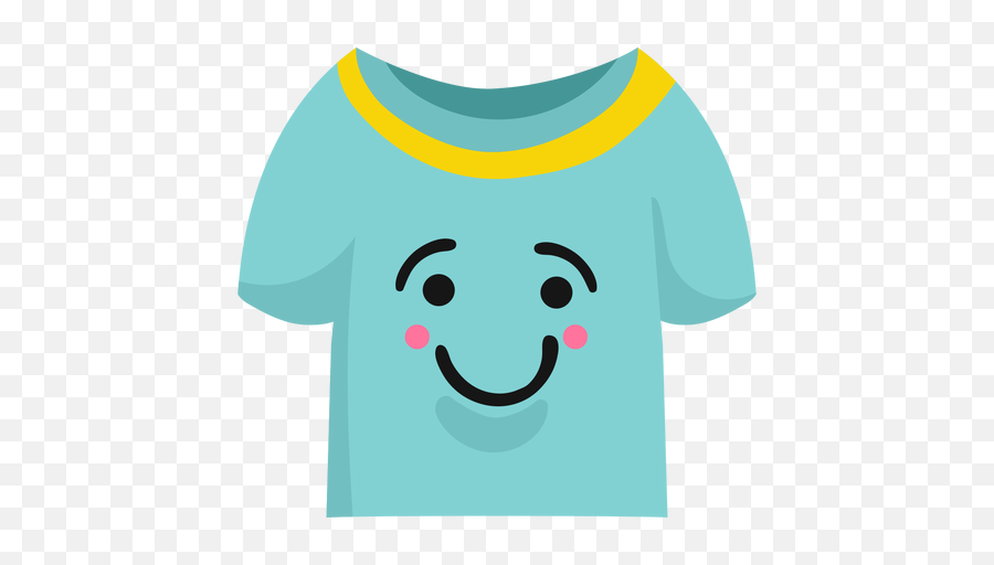 T Shirt Jersey Smile Flat - Transparent Png U0026 Svg Vector File Happy Emoji,Underwear Emoticon