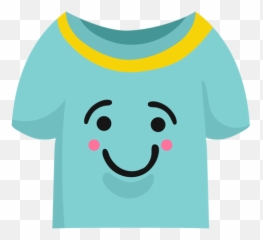 T Shirt Jersey Smile Flat - Transparent Png U0026 Svg Vector File Happy Emoji,Underwear Emoticon