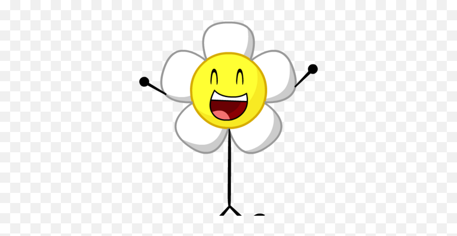 Daisy Flower - Happy Emoji,Daisy Emoticon