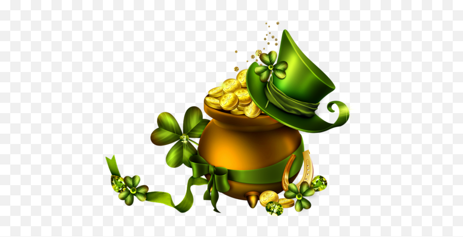 St Patricks Day Clipart Free Wdrfree - Tube Png Deco Saint Patrick Emoji,Dancing Leprechaun Emoji
