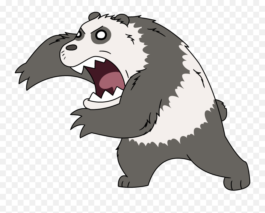 Panda Bear - We Bare Bears Ice Bear Creepy Emoji,Emotions De Panda