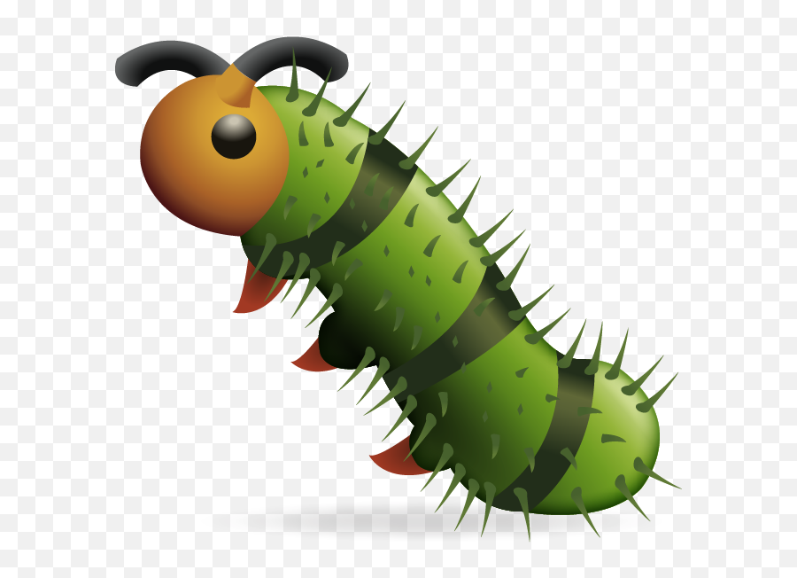 Hungry Caterpillar Png - Caterpillar Png Transparent Images Caterpillar Emoji Transparent,Hungry Emoji