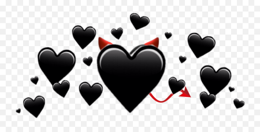 Download Heart Crown Emoji Png - Full Size Png Image Pngkit Crown Devil,Crown Emoji