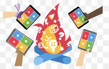 Play Clipart Electronic Game Play - Kahoot Transparent Emoji,Kahoot Emojis