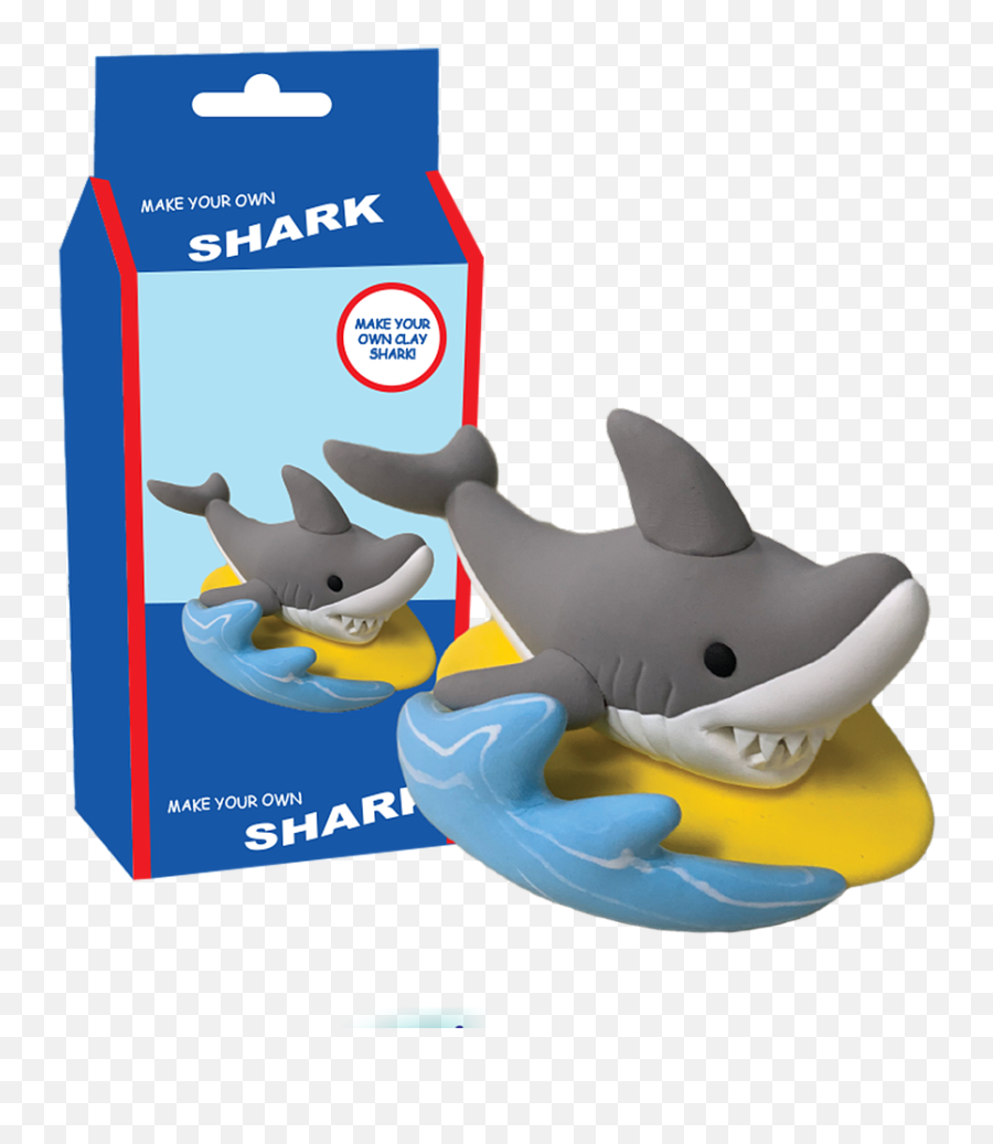 Make Your Own Shark Diy Kit - Tiger Shark Emoji,Shark Emoji