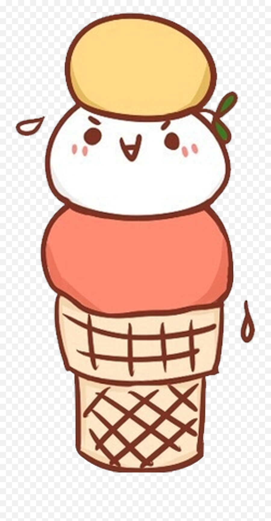 Mochi Ice Cream Mochi Ice Cream Ice Cream Cartoon Ice Cream - Japanese Ice Cream Cartoon Emoji,Cake Flan Ice Cream Emoji