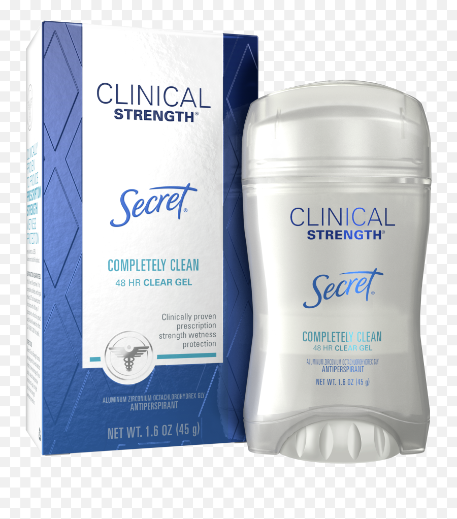 Secret Antiperspirants Vs Deodorants Whatu0027s The Difference - Secret Clinical Deodorant Emoji,Emotions Gel Bag