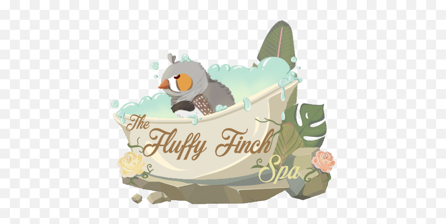 Fluffy Finch Spa Open Art Sales Flight Rising - Fiction Emoji,Finch Emoticon Characters